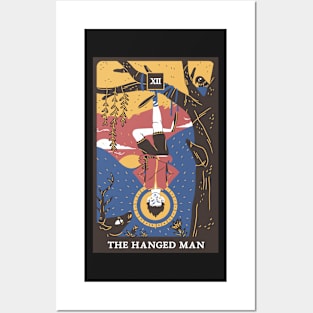 The Hanged Man Tarot Card Posters and Art